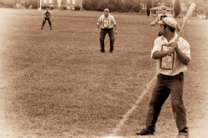 Old time baseball game 2011