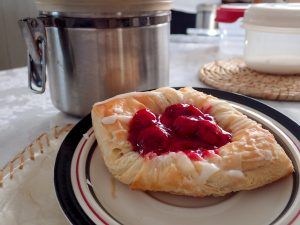 Cherry Pastry Food