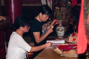 Buddhist Temple Hong Kong view 3