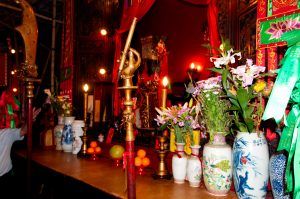 Buddhist Temple Hong Kong view 1