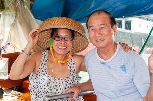 Riz Driving at Aberdeen Floating Fishing Village