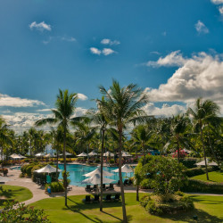 Hotel view, Shangri-Las Mactan Resort & Spa Hotel view