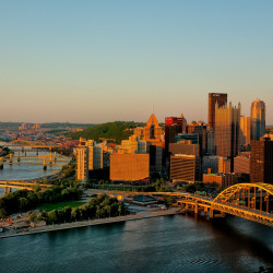 Sunset from Mount Washington, Pittsburgh PA Sunset from Mount Washington