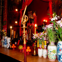 Buddhist Temple Hong Kong view 1 Buddhist Temple Hong Kong view 1