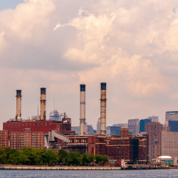Side view of Empire State Building 2008 Side view of Empire State Building 2008