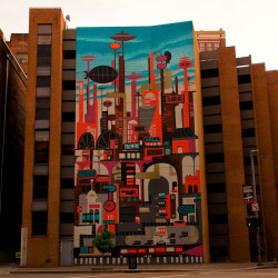 Business District mural Pittsburgh PA 2012 Business District mural Pittsburgh PA 2012