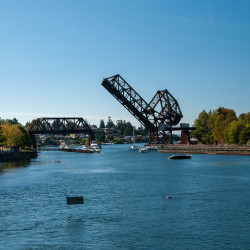 Ballard Locks View, Seattle WA (Hiram M. Chittenden Locks) Ballard Locks View 05
